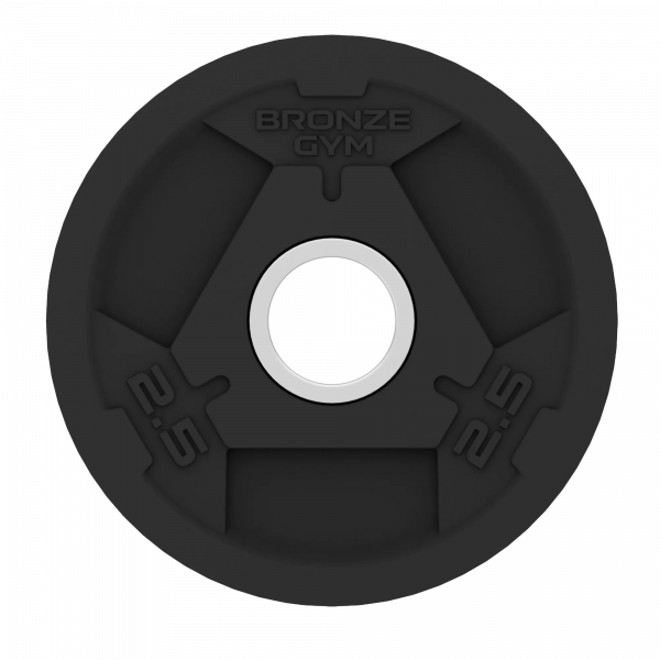 Диск олимпийский BRONZE GYM обрезиненный 2,5 кг