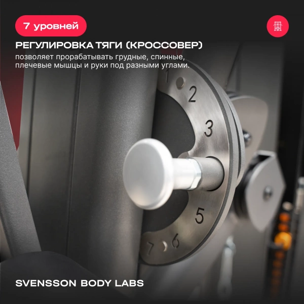 Силовой комплекс полукоммерческий SVENSSON BODY LABS RIGEL PRO